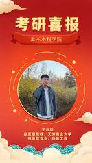 金沙集团1862cc成色考研风华榜——王兆...